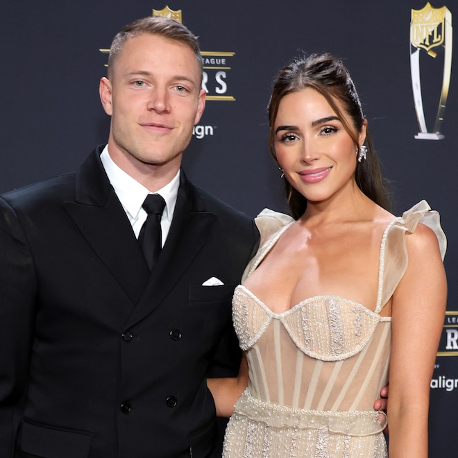 Olivia Culpo, Christian McCaffrey, 2023 NFL Honors